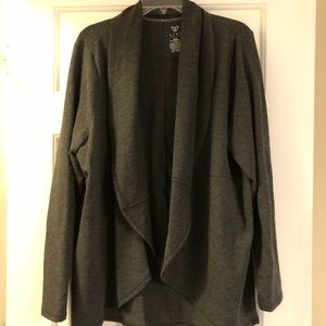 Lane Bryant Livi jacket cardigan in gray. LB 18/20